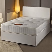 ** BEST OFFER** DOUBLE KING SIZE SMALL DOUBLE SUPER KING SIZE SINGLE DIVAN BED OPTIONAL MATTRESS**