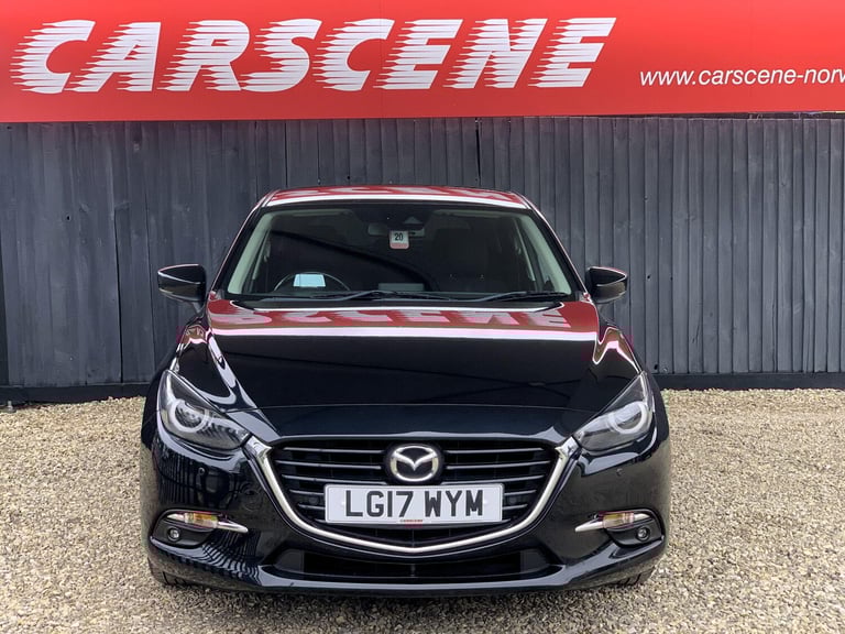 2017 Mazda Mazda3 1.5 SKYACTIV-D Sport Nav Euro 6 (s/s) 5dr HATCHBACK Diesel Manual