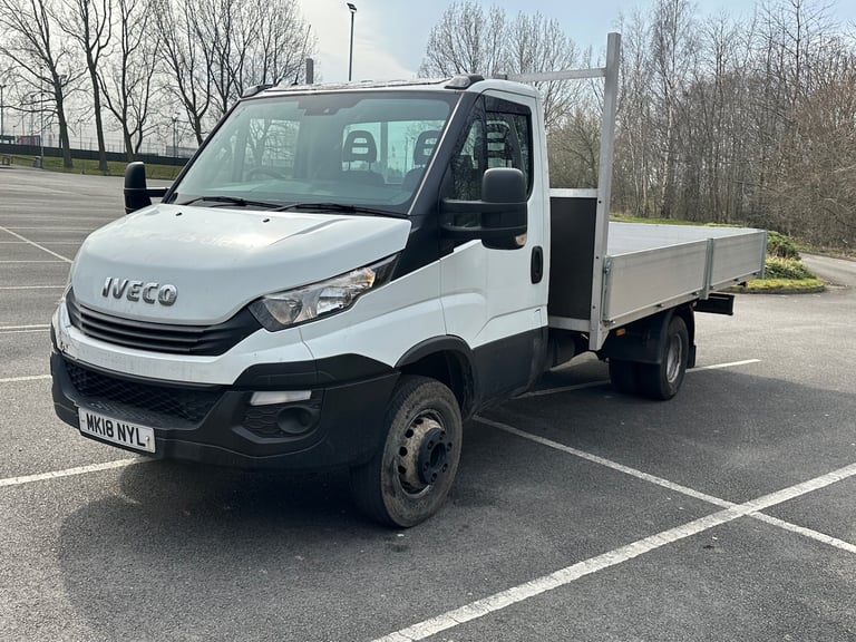 image for 2018 18 Iveco Daily 70c18 Hi Matic Auto 3.0d Alloy Dropside Pick Up No Vat 