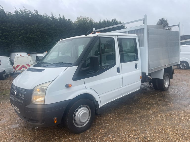 image for 2012 Ford Transit DOUBLE CAB TREE SURGEON ARB ARBORIST TIPPER NEW ALLOY ARB CONVERSION 1 COUN Tip...