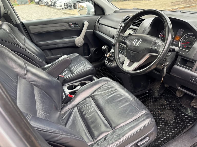 2007 HONDA CRV PETROL 4WD ULEZ FREE leather seats /rac4/jeep