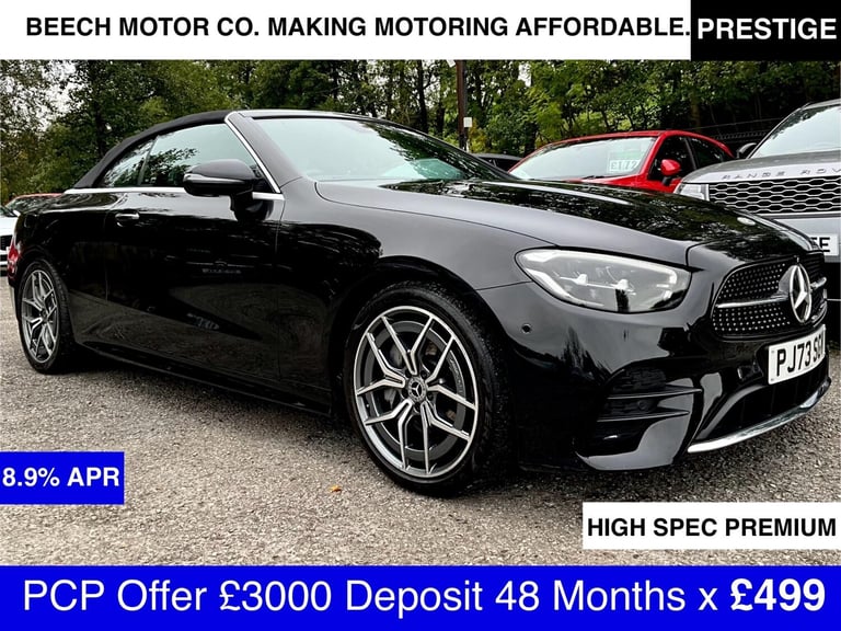 image for 2023 Mercedes-Benz E Class 2.0 E220d AMG Line (Premium) Cabriolet G-Tronic+ Euro 6 (s/s) 2dr CONV...