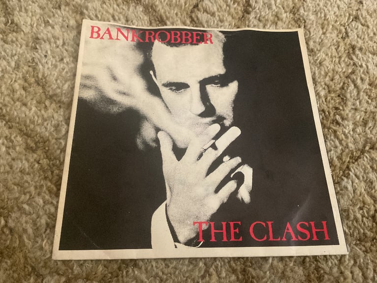 THE CLASH - BANKROBBER 7” PUNK ROCK