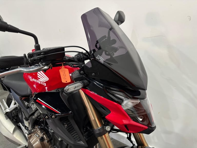 2022 Honda CB500F, 1,622 Miles, Stunning, Heated Grips, Radiator Guard, Hugger