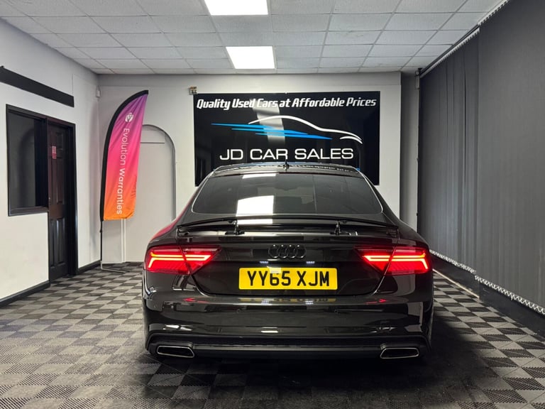 2015 Audi A7 3.0 TDI Quattro 272 Black Edition 5dr S Tronic HATCHBACK DIESEL Automatic