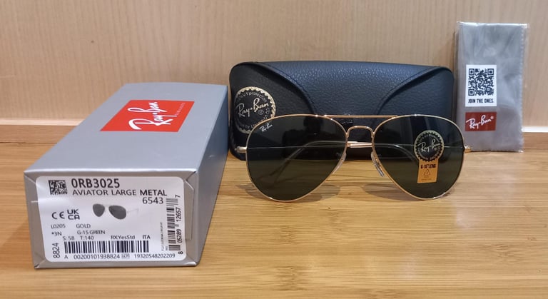 Ray ban aviator | Men's & Women's Sunglasses for Sale | Gumtree