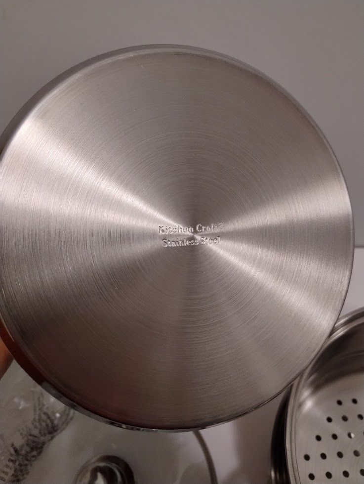 KitchenCraft 3-Tier Stainless Steel Steamer, 20 cm, Unused, in Original Packaging