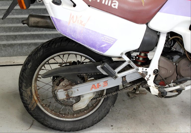 1990 90 APRILIA TUAREG 125 WIND 2T 2 STROKE TRADE SALE PROJECT BARN FIND IMPORT