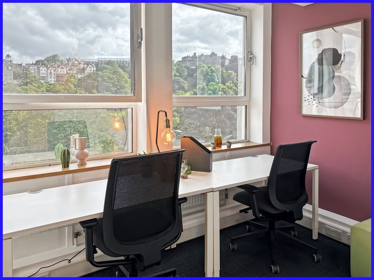 Edinburgh - EH2 2ER, Your private office 1 desk to rent at Princes Street