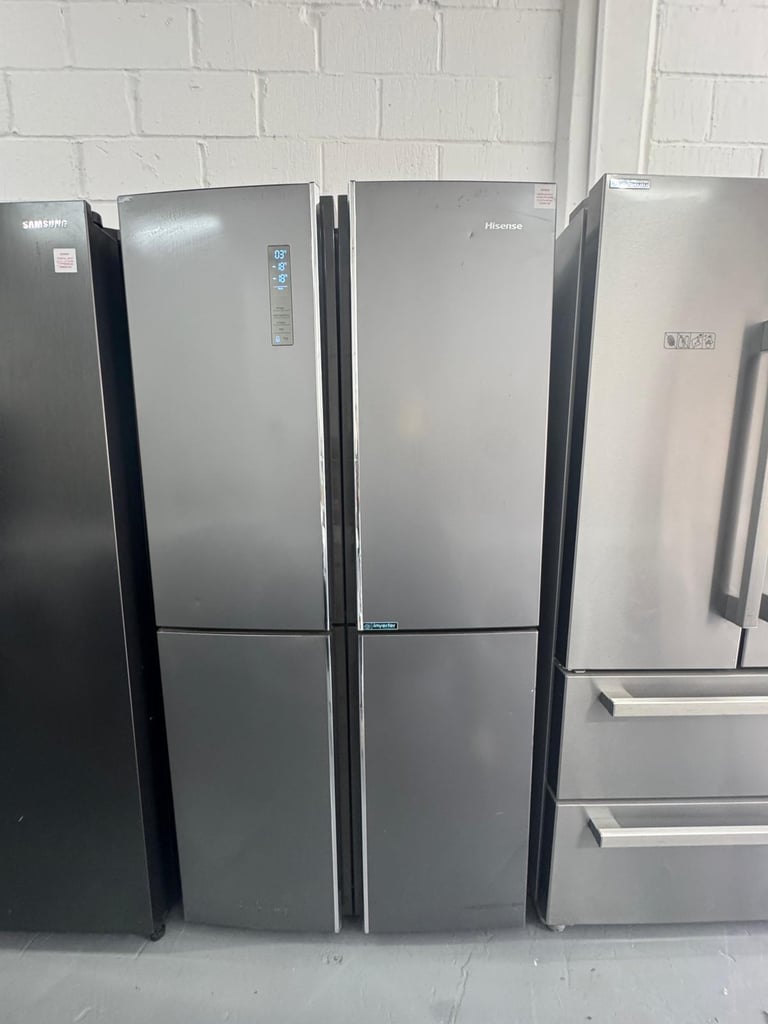 image for  Hisense American Style 4-Door Fridge Freezer – Free Same Day Delivery