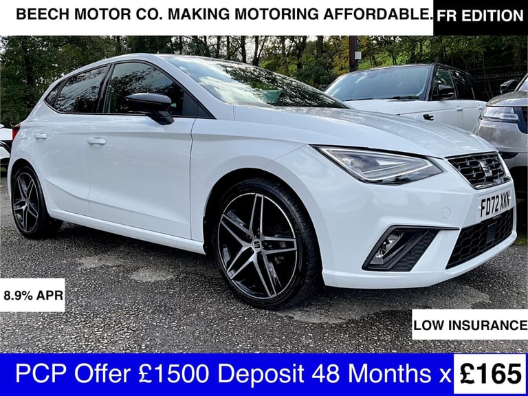 2023 SEAT Ibiza 1.0 TSI FR Edition Euro 6 (s/s) 5dr HATCHBACK Petrol Manual