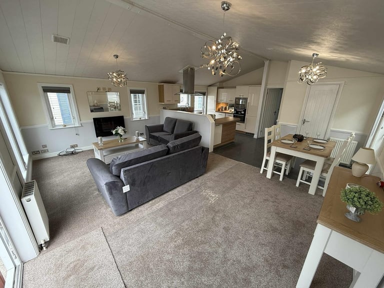 2 Bed Twin Lodge - DG, CH, Bath, Ensuite - Offsite Sale for Own Land, Self Build