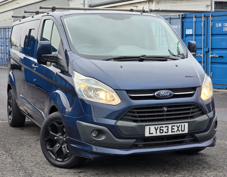 2014 Ford Transit Custom 2.2 TDCi 125ps Low Roof Limited Van Crew Cab 6 Seats PANEL VAN Diesel Ma...