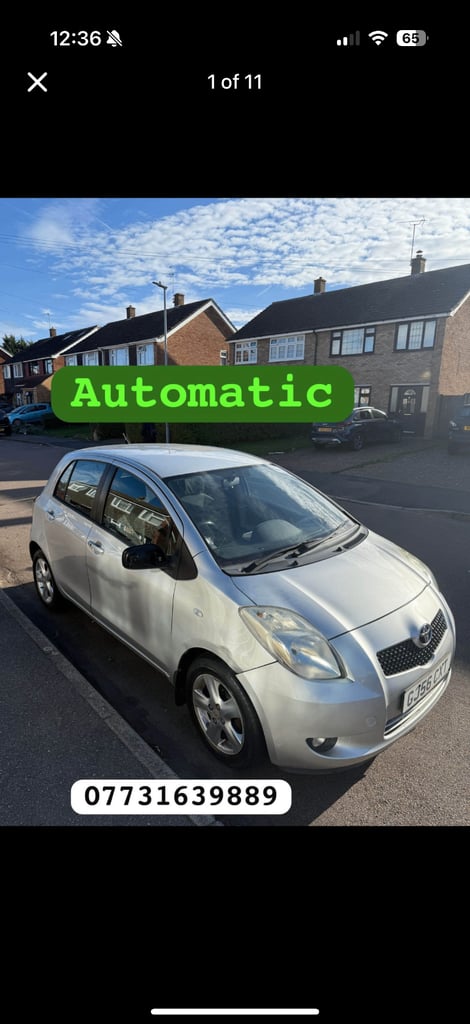 Toyota, YARIS, Hatchback, 2006, Auto, 1296 (cc), 5 doors