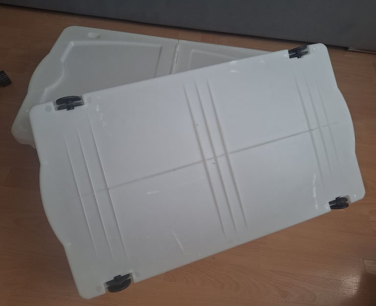 2 x Under Bed Storage boxes on wheels