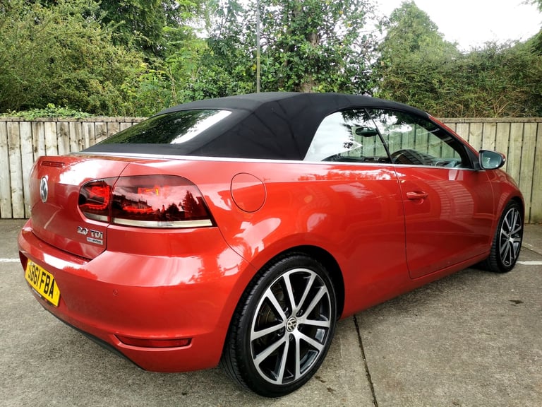 2012 Volkswagen Golf 2.0 TDI BlueMotion Tech GT 2dr CONVERTIBLE Diesel Manual