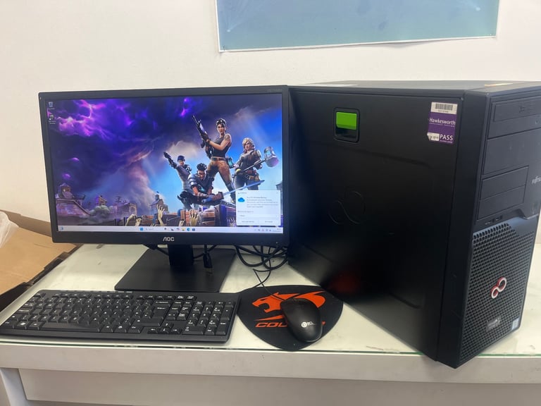 Fortnite gaming pcs with Nvidia GeForce gt730 graphics card  16gb ddr3 ram  120sb ssd  500gb hdd   
