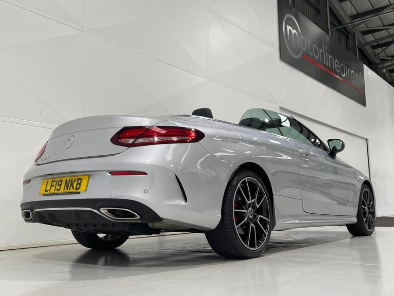 2019 Mercedes-Benz C Class C300 AMG Line Premium 2dr 9G-Tronic CONVERTIBLE PETROL Automatic