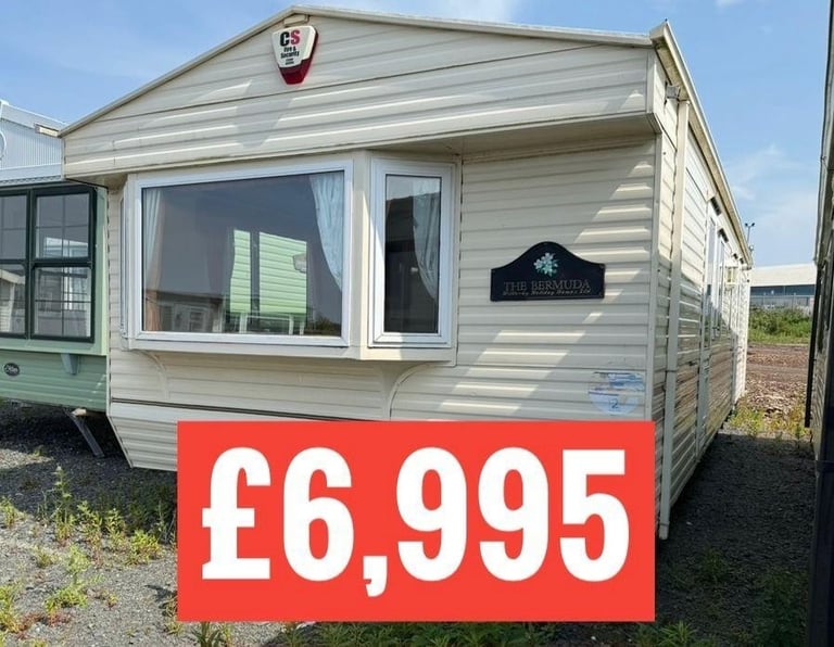 OFF SITE static caravan Scotland double glazed & central heated Willerby Bermuda