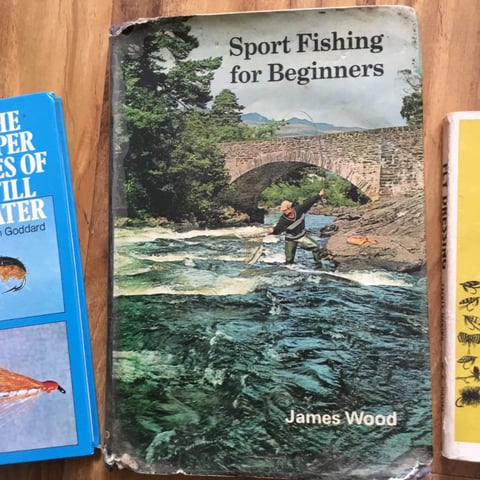 4 x Vintage Fly Fishing Books, in Carnoustie, Angus