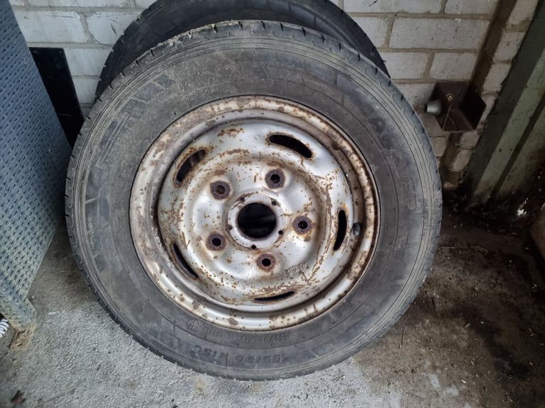 Transit mk7 spare steel wheels