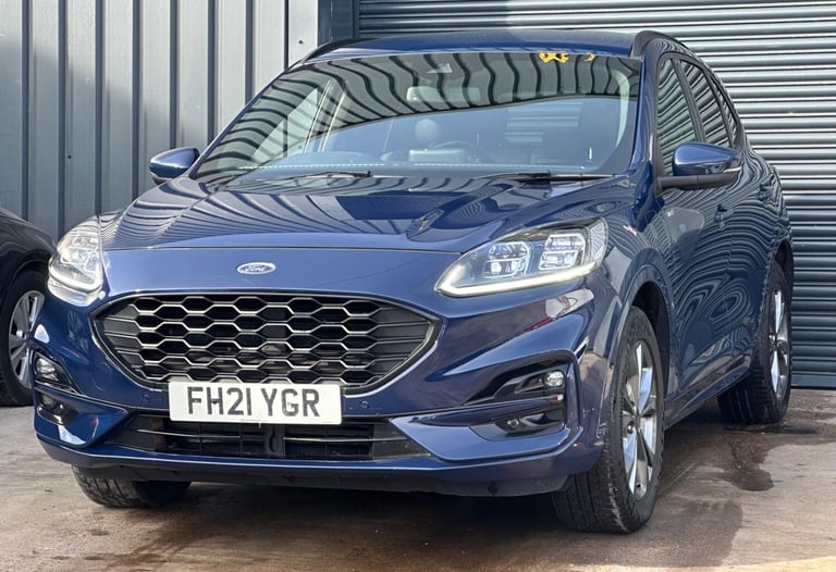 2021 Ford Kuga 2.5 EcoBoost Duratec 14.4kWh ST-Line CVT Euro 6 (s/s) 5dr HATCHBACK Petrol/Electri...