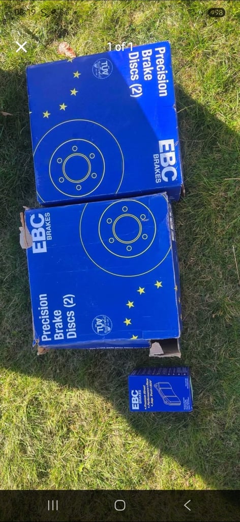 image for Vauxhall insignia breake pads and disks 