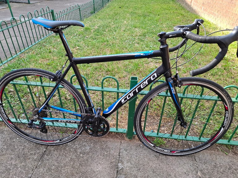 Carrera Zelos Ltd Road Bike Size M Black & Blue 21" Frame, 14 Speed, 700C Wheels