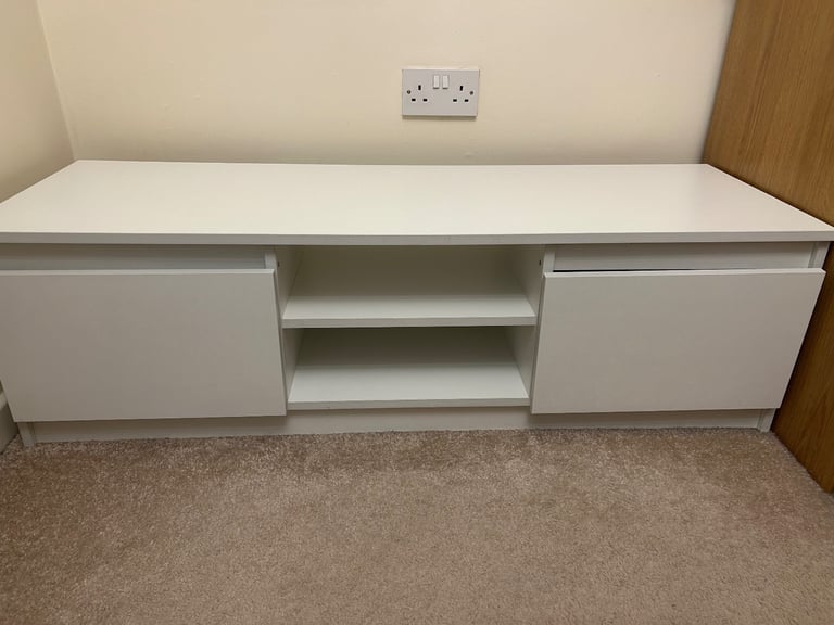 White TV stand
