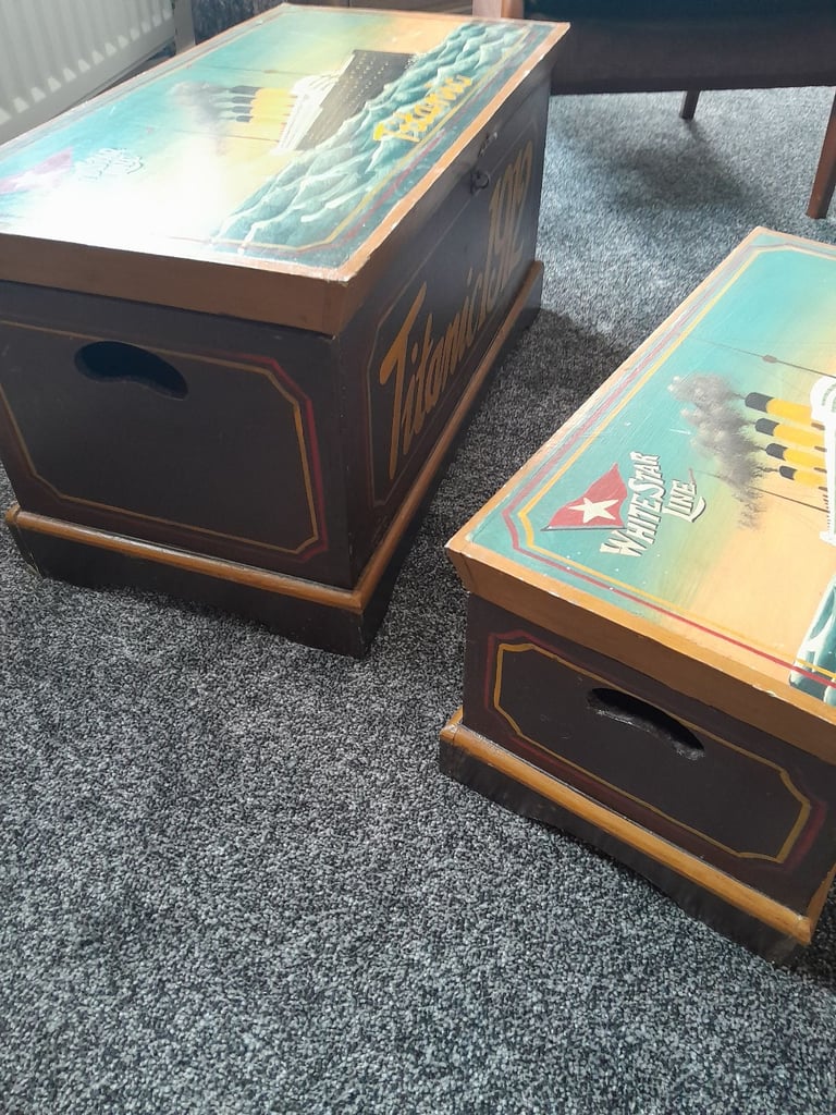 Titanic storage boxes