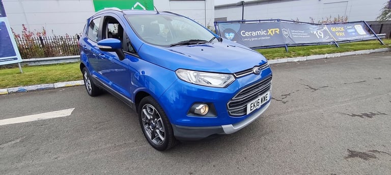2016 Ford Ecosport 1.0L Titanium T SUV 5dr Petrol Manual Euro 6 (123 bhp) SUV Petrol Manual