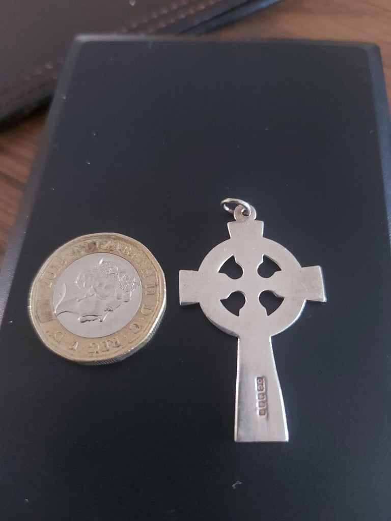 Irish Silver Celtic Cross