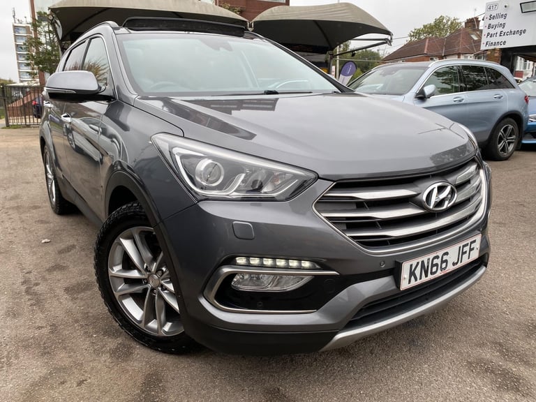 2016 Hyundai Santa Fe 2.2 CRDi Blue Drive Premium SE Auto 4WD Euro 6 (s/s) 5dr (7 Seat) ESTATE Di...