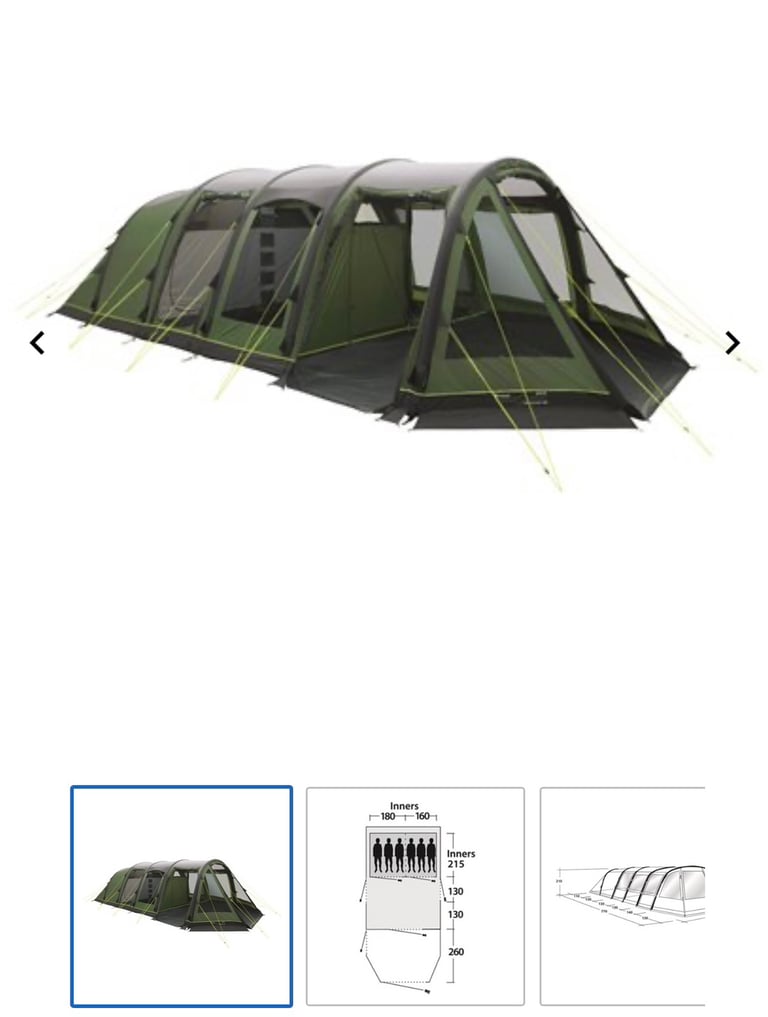 Outwell Holidaymaker 600 air tent