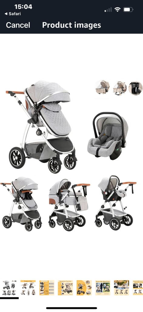 3IN 1 PRAM SYSTEM