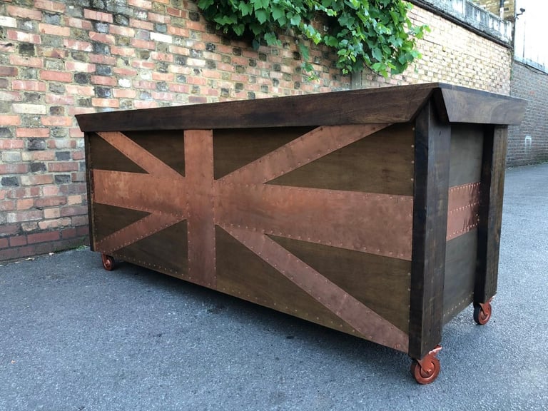 Industrial Style Custom Made Bar Kitchen Island Shop Counter Till Cafe Office Coffee Restaurant