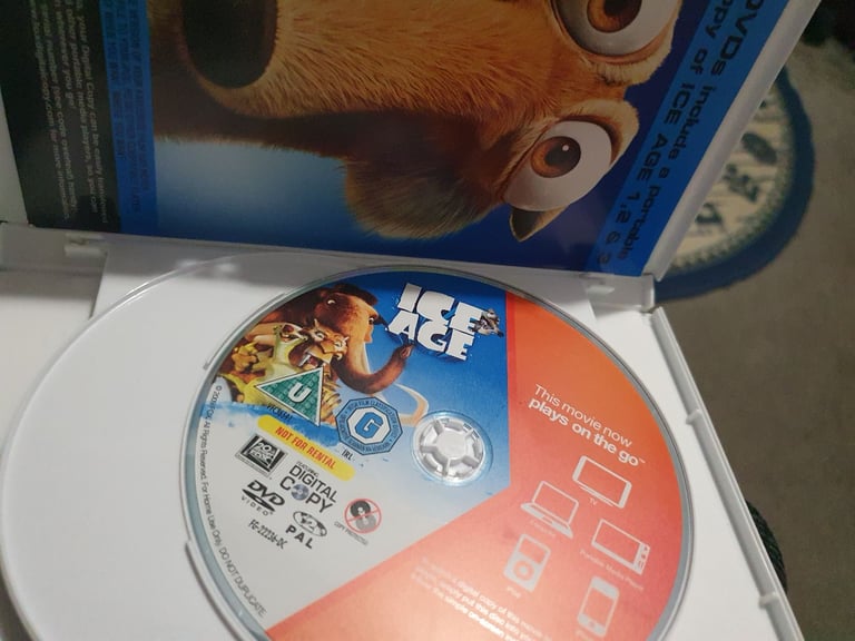 Dvd ice age 3 discs