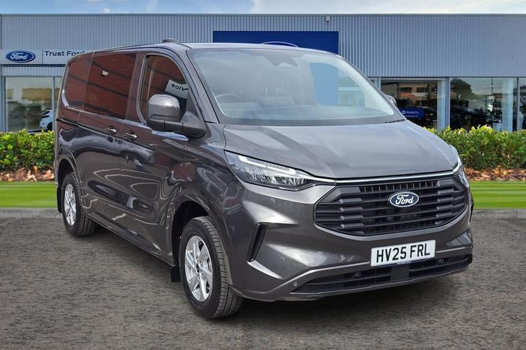2025 Ford Transit Custom 320 Limited L1 SWB Double Cab In Van FWD 2.0 EcoBlue 136ps Low Roof, AUT...