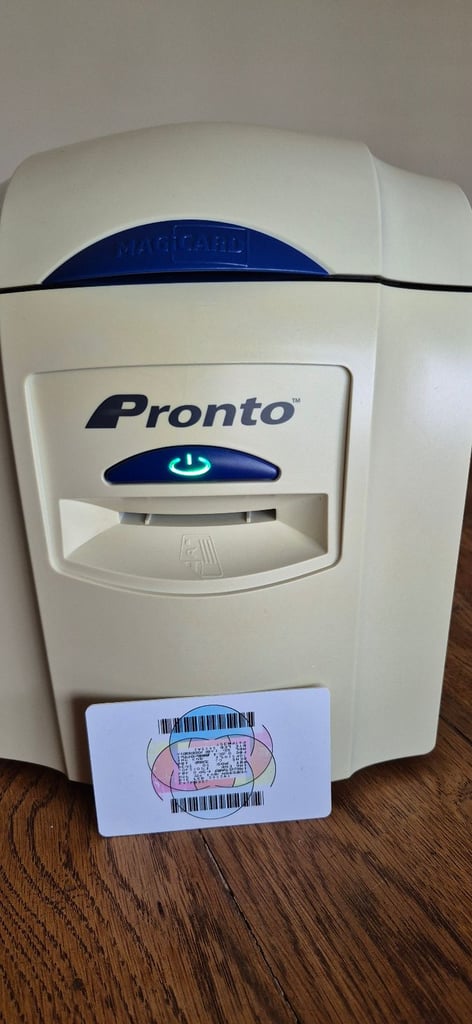 image for Magicard Pronto ID Card Printer with Ribbon