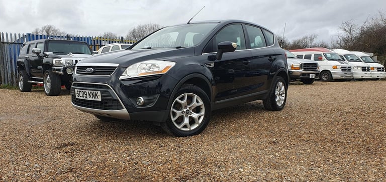 2009 FORD KUGA 2.0 TDCi ZETEC 5 DOOR 6 SPEED MANUAL BLACK