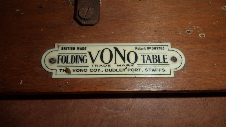 image for Vintage Vono folding table