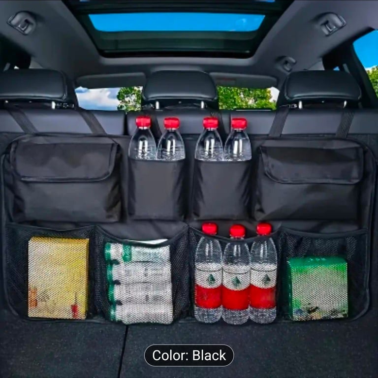 8 Pocket Car Boot Organiser Tidy Back Seat Storage Hanging Accessories Large