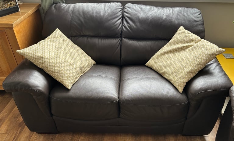 Italian Leather 3 Piece Suite 3 plus 2 plus 1