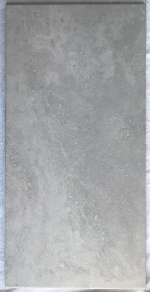 Single tile 60x30cm GREY STONE PATTERN JOHNSON 88 MADE IN UK FLOOR WALL COLLECT WORTHING BN14