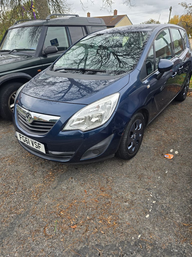 Vauxhall, MERIVA, MPV, 2011, Manual, 1398 (cc), 5 doors