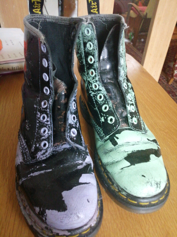 Size 4 cheap doc martens boots