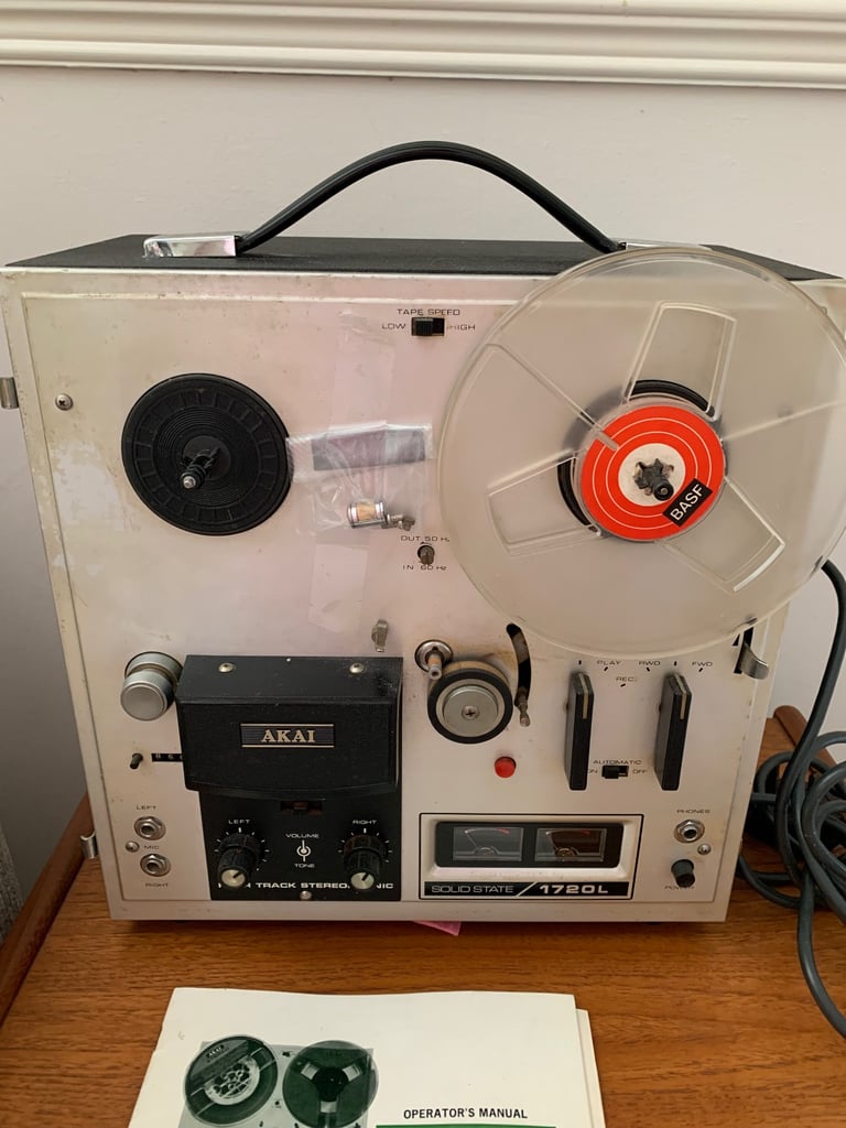 AKAI 4 Track Stereophonic Reel 