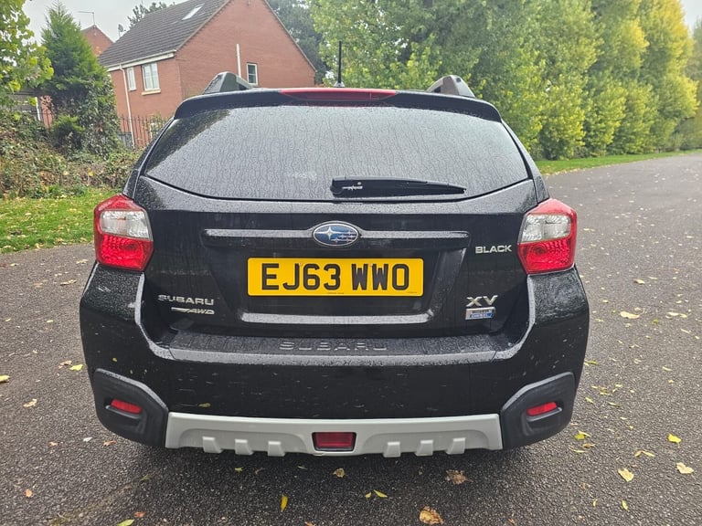 2013 63 SUBARU XV 2.0 D BLACK LOW 85K NEW CLUTCH FULL HISTORY RECEIPTS PX SWAPS