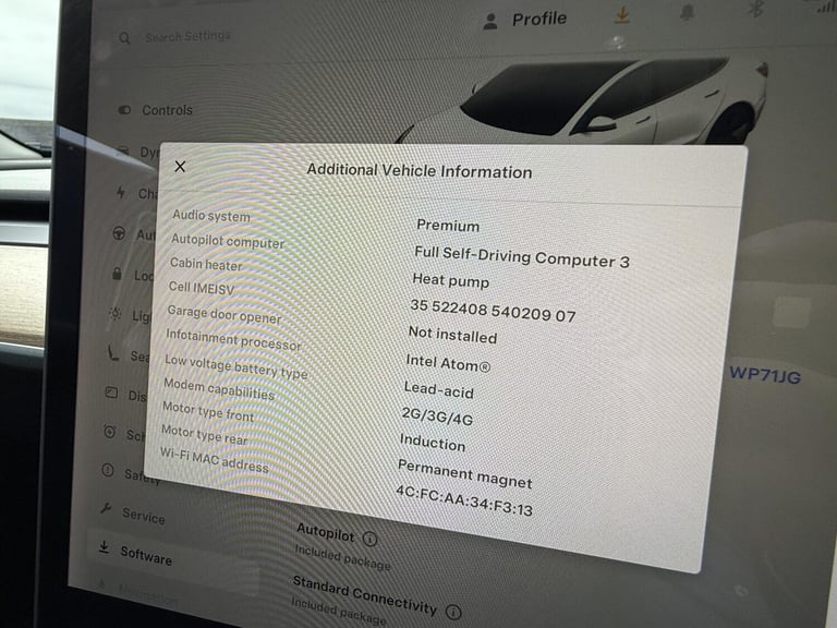 2021 Tesla Model 3 Long Range AWD 4dr Auto SALOON ELECTRIC Automatic