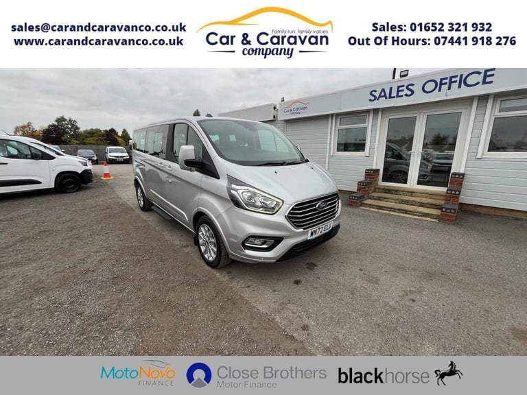 2022 72 FORD TOURNEO CUSTOM 2.0 320 ECOBLUE TITANIUM MINIBUS DOUBLE CAB 5DR DIES
